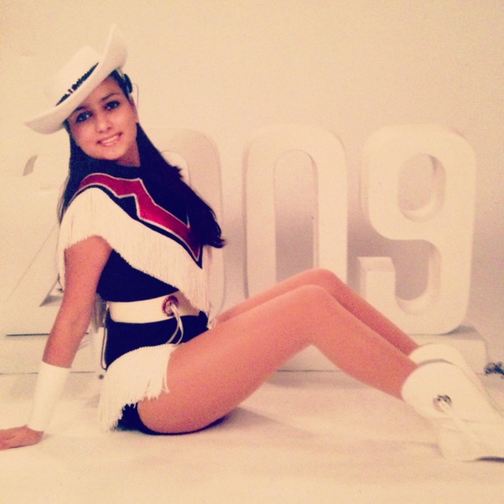 American drill team dance Hat